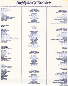 1990SunVikingCruiseHighlights