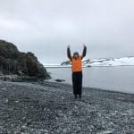 Linda arrives in Antarctica